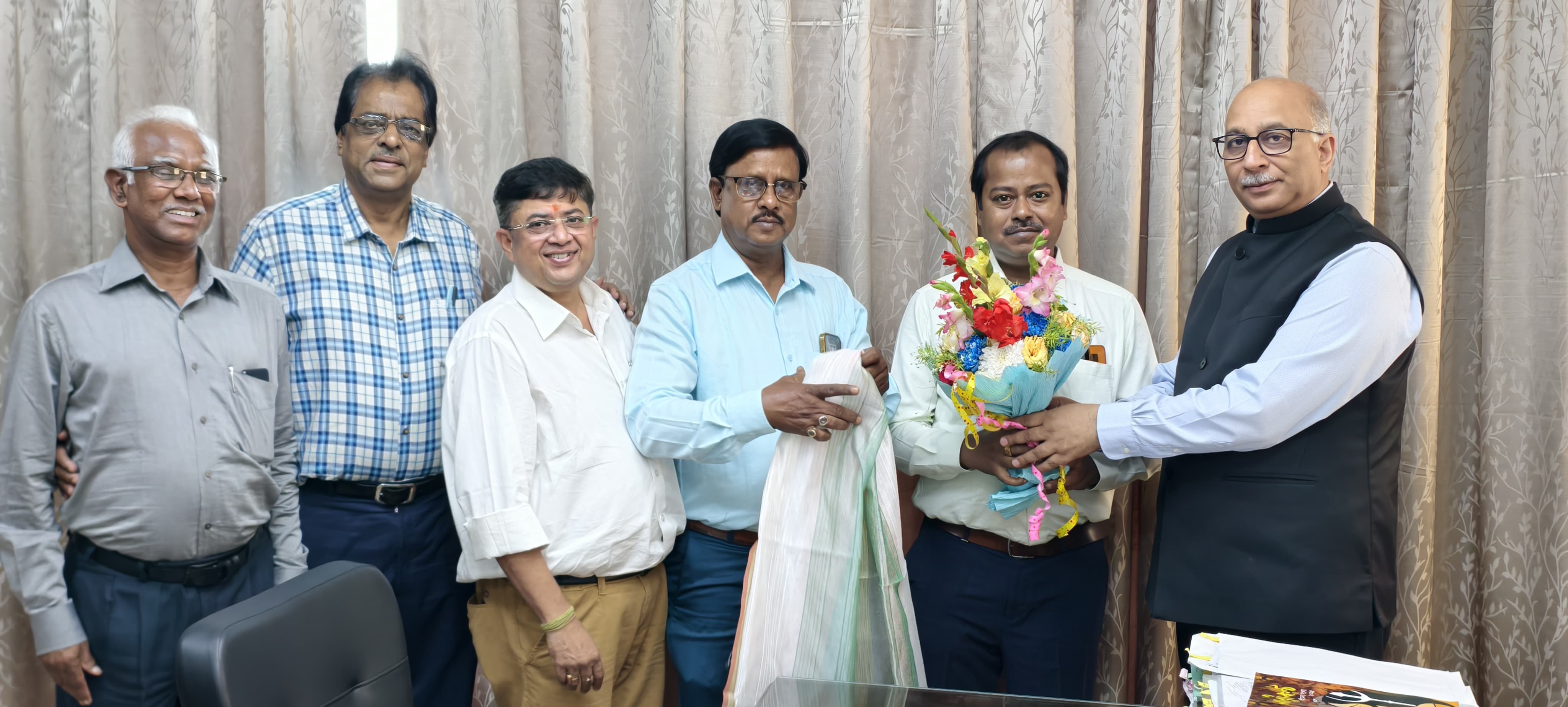 CUTA delegation with Chief Secretary Shri Manoj Pant at Nabanna