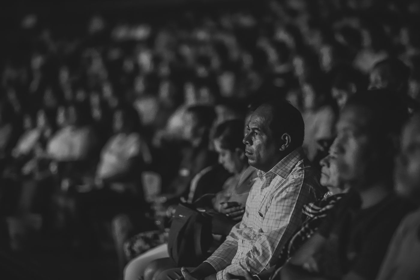 Audience at a professional knowledge session